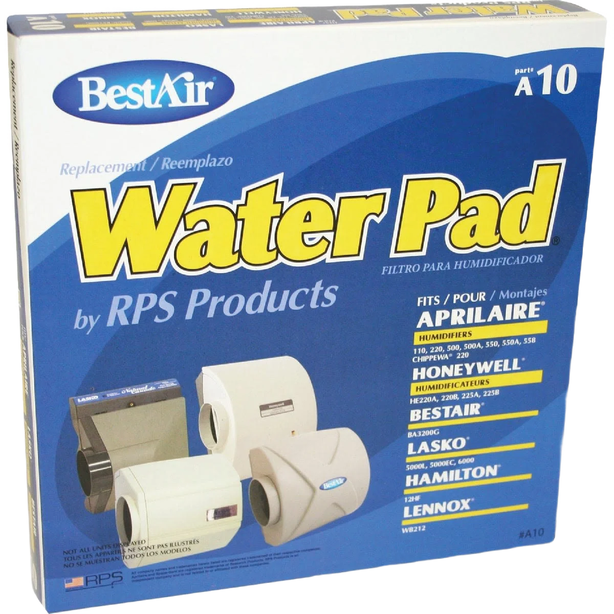 Contemporary Air WaterPad A10 Humidifier Wick Filter Fine