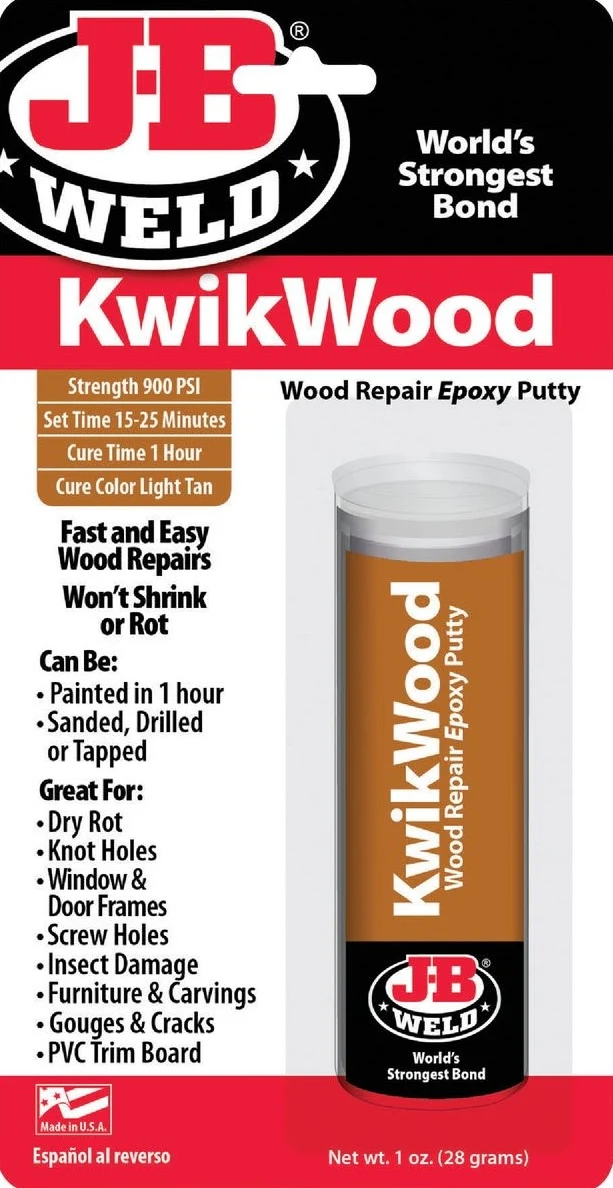 Excellent J-B Weld Kwikwood Epoxy 1 oz. Sophisticated