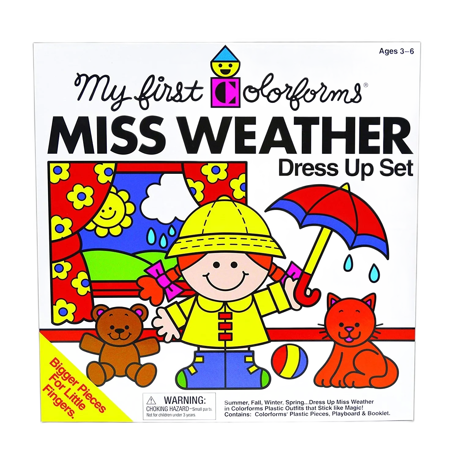 Versatile Playmonster Retro Miss Weather Colorform Set Luxury