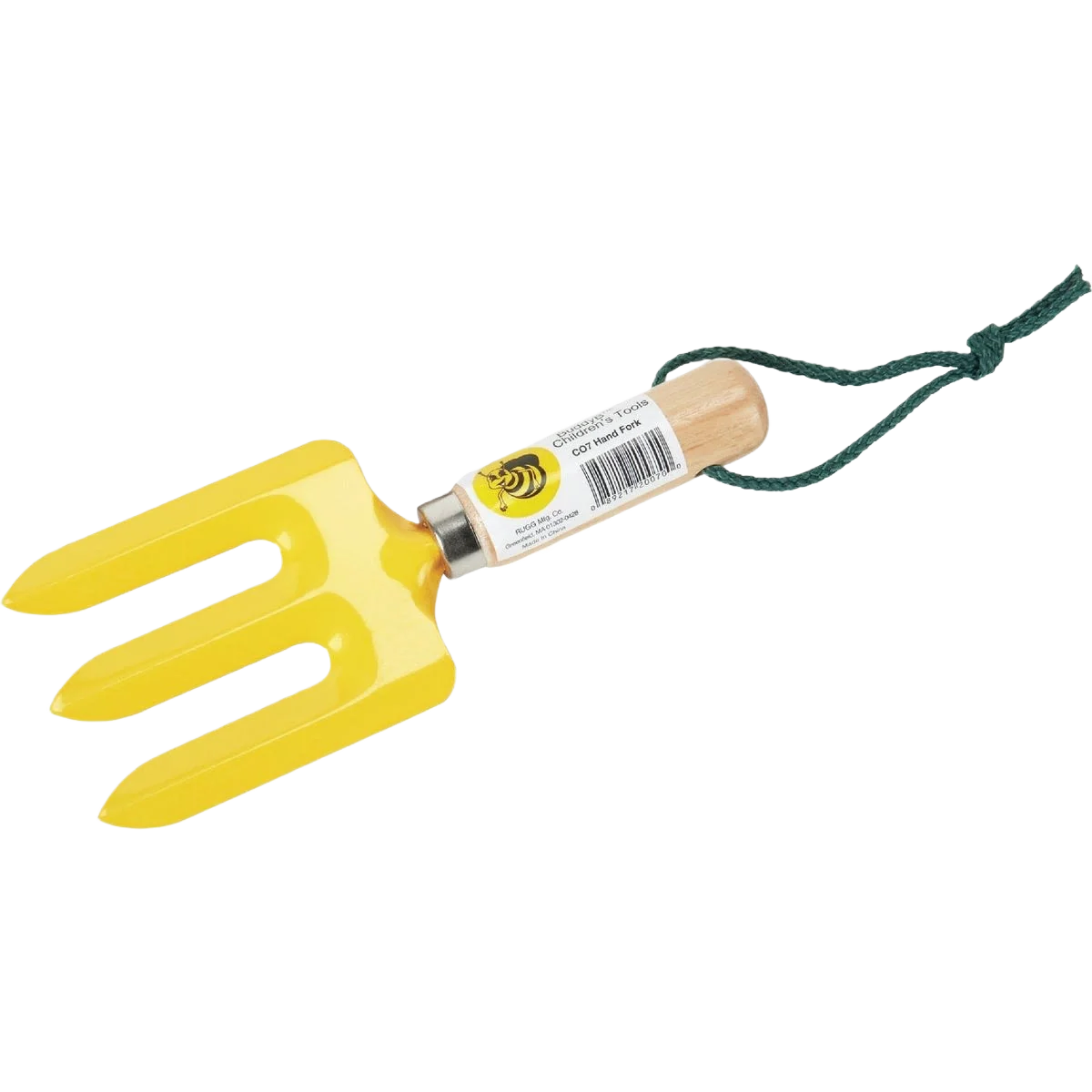 Advanced Buddy B Kids Yellow Hand Cultivator 3 Tines Natural
