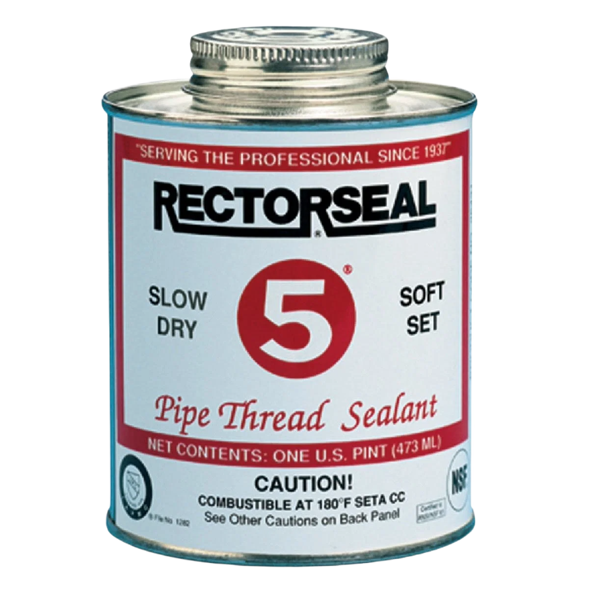 Top-Quality RectorSeal No. 5 8 Oz. Yellow Pipe Thread Sealant Prestigious