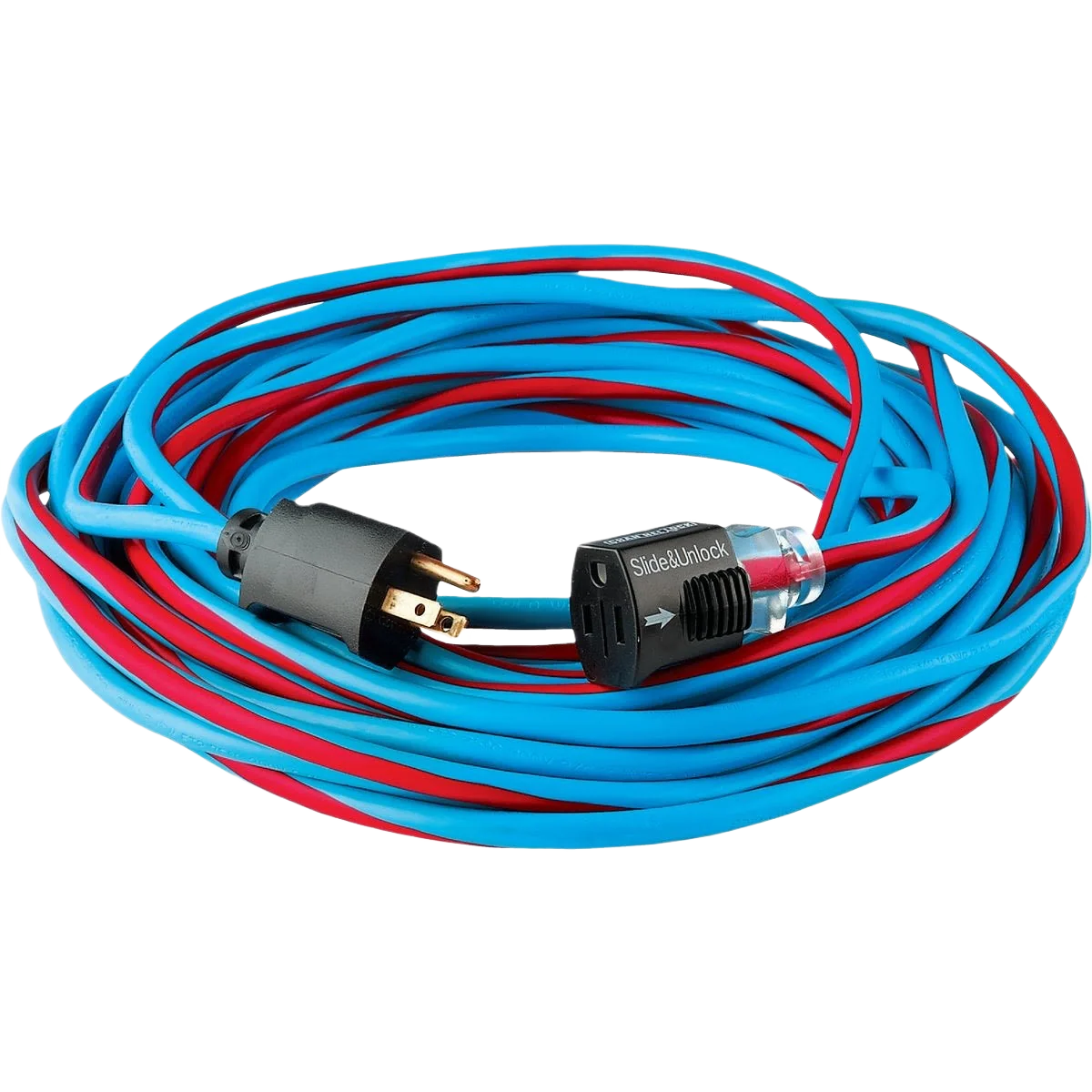 Solid Channellock Blue Red 14 3 Extension Cord 25 ft. Natural
