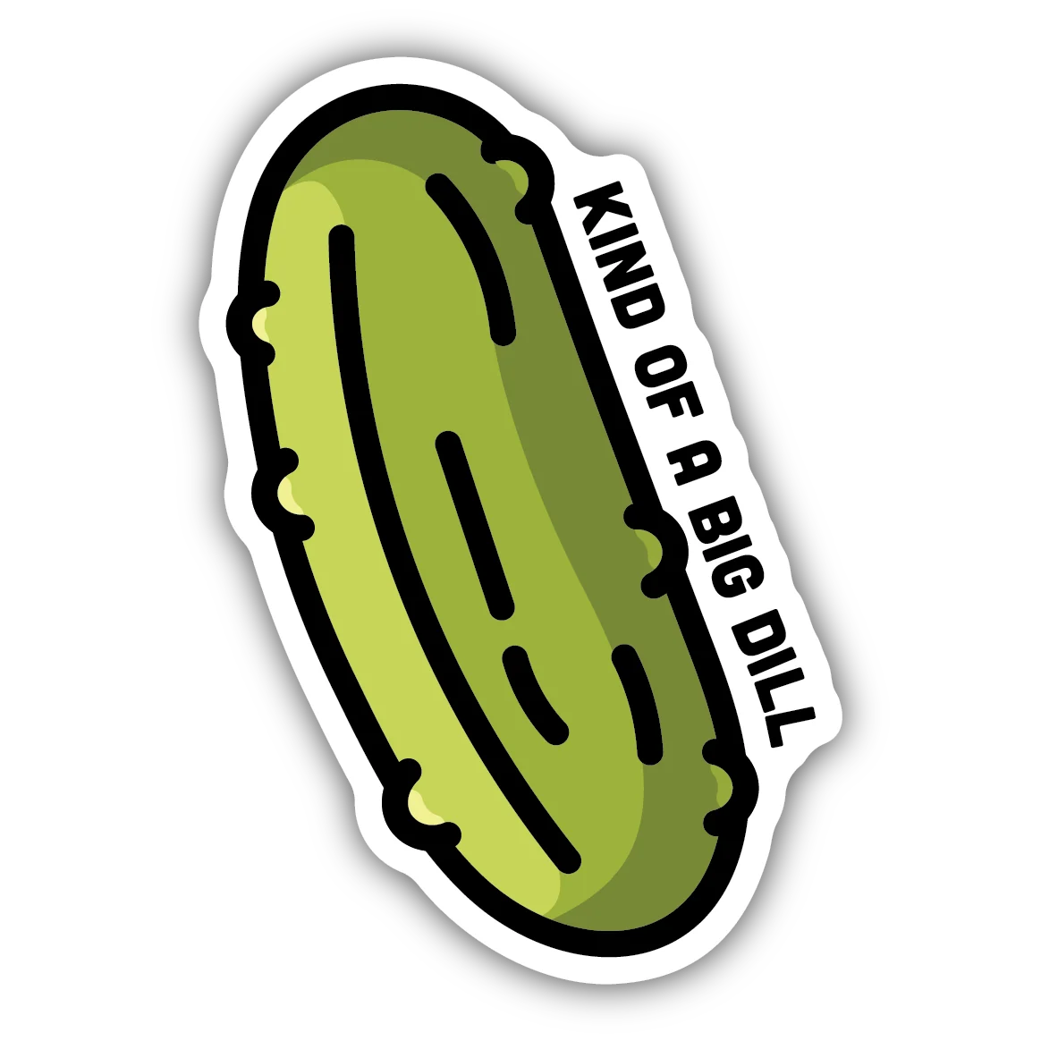 Clean Stickers Northwest Big Dill Sticker Professional
