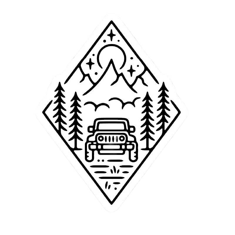 Dependable Stickers Northwest Jeep on the Trail Sticker Advanced
