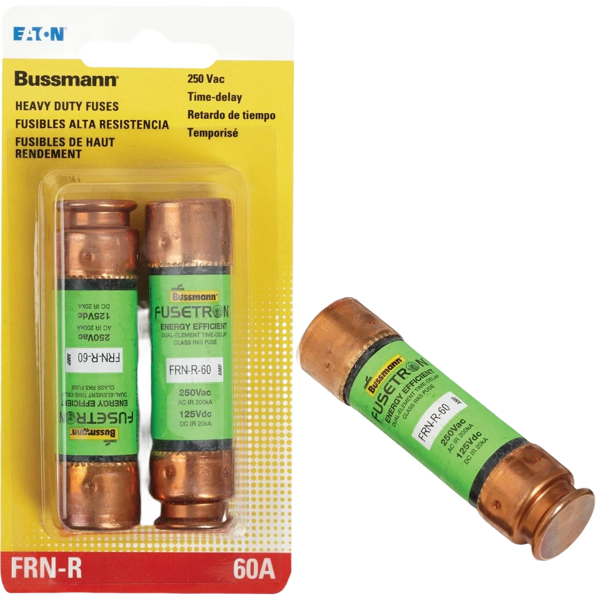 Fashionable Bussmann Fuses 60A FRN-R Cartridge Fuse Relaxed