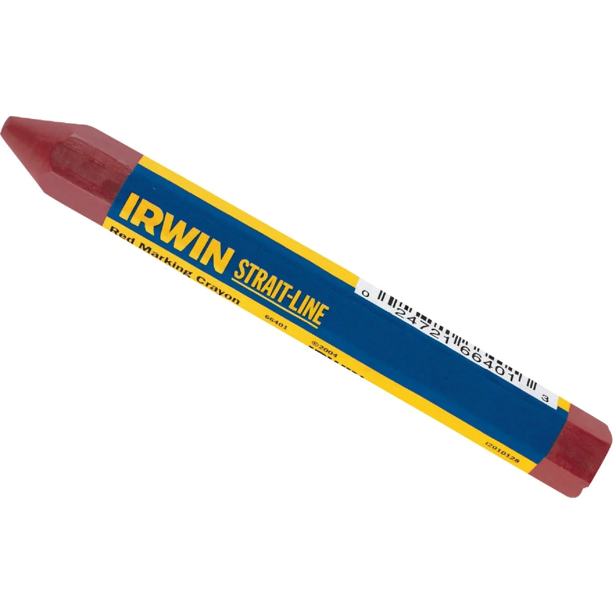 Expertly Made Irwin Strait-Line Red Lumber Crayon Professional