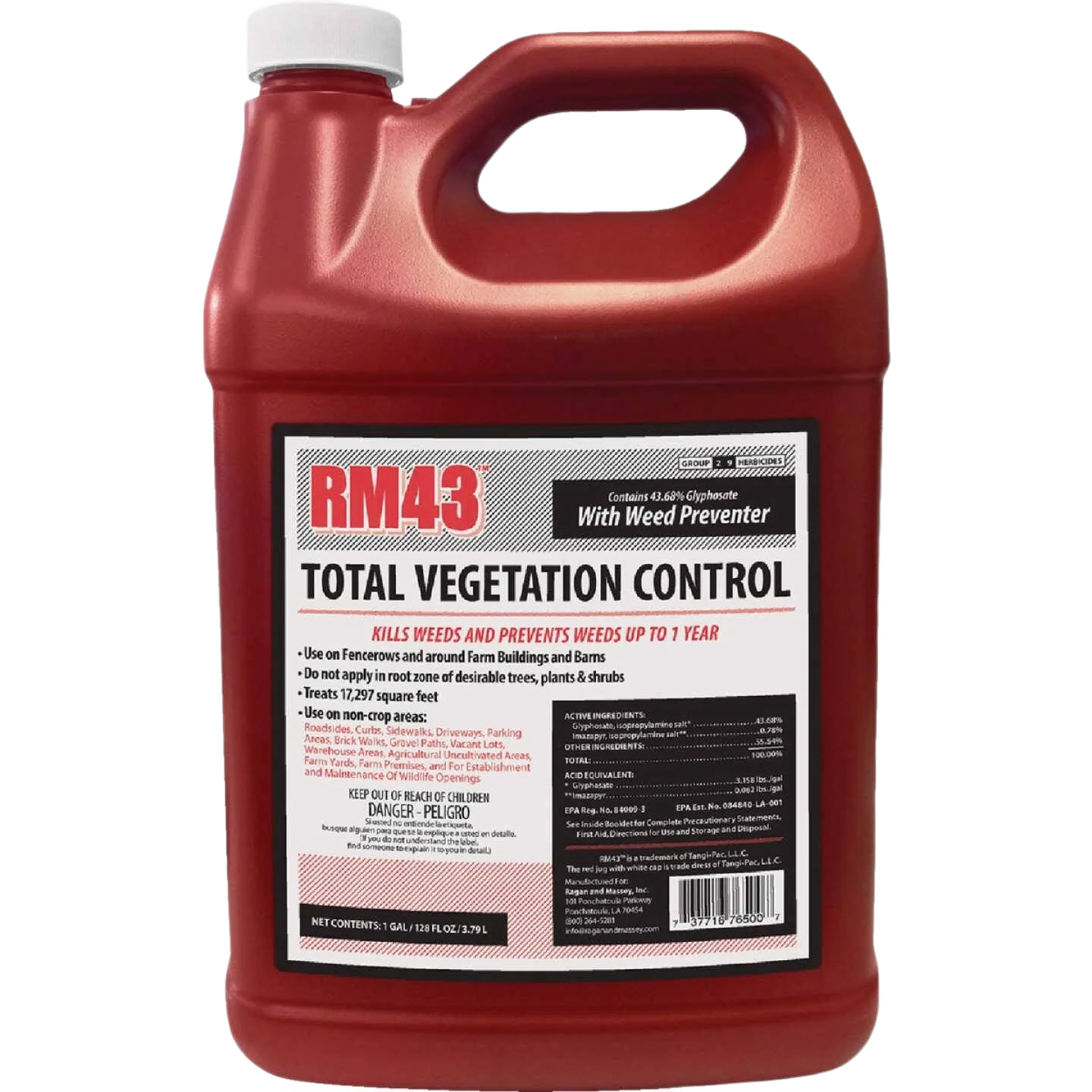 Refined RM43 1 Gal. Total Vegetation Control Secure