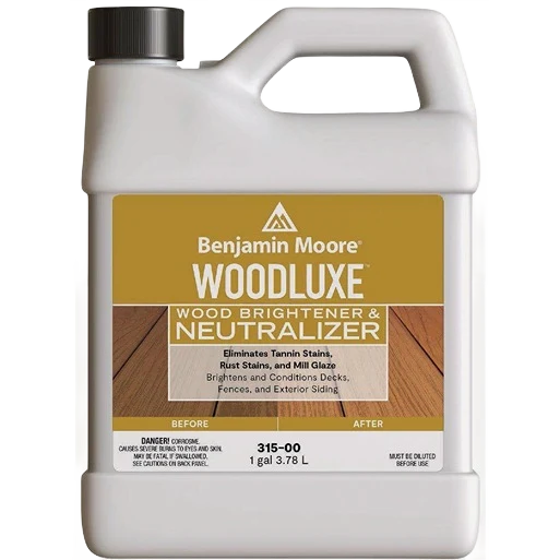 Dependable Benjamin Moore Woodluxe Wood Brightener 1 gallon Solid