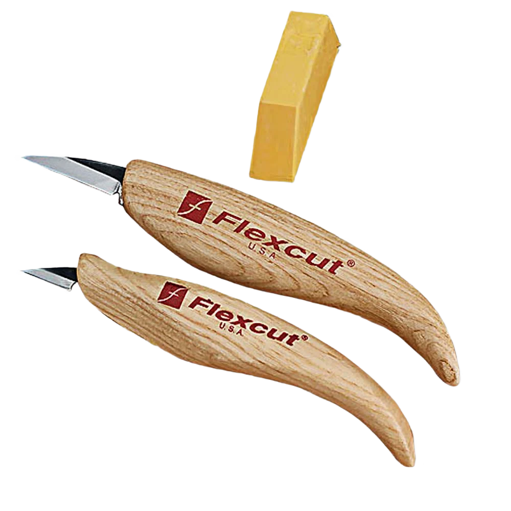 Modern Flexcut 2 Piece Whittlers Kit Selected