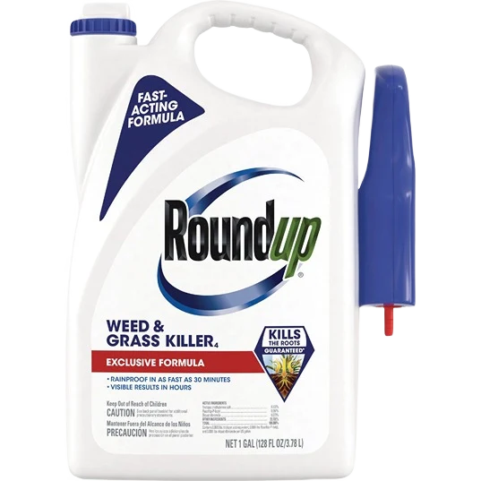 Excellent Roundup 1 Gal. Exclusive Formula Trigger Spray Weed Grass Killer Secure