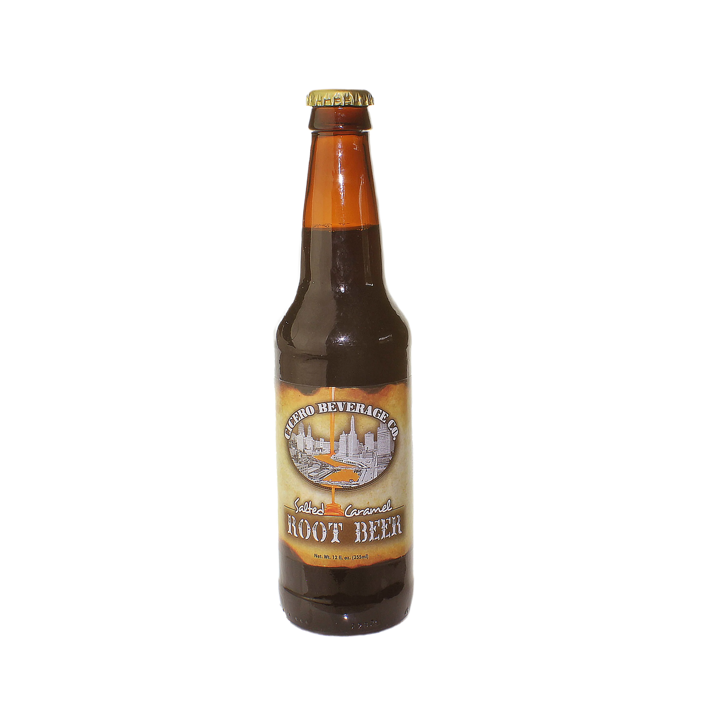 Exceptional Cicero Beverage Salted Caramel Root Beer 12 oz. Exclusive