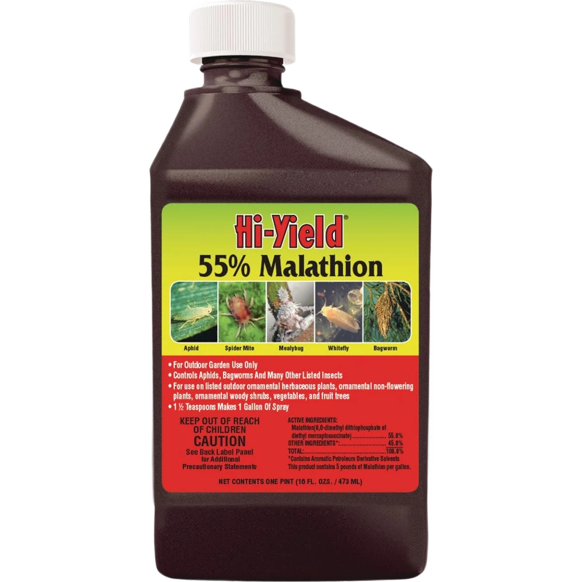 High-Quality Hi-Yield Malathion Insect Killer 16 oz. Durable