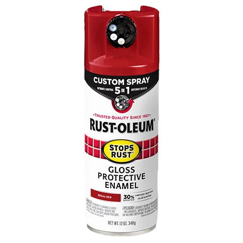 Carefully Designed Rust-Oleum Protective Enamel w 5-in-1 Spray Gloss Regal Red High-End
