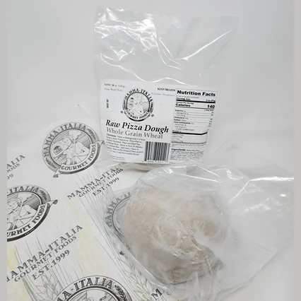 Traditional Mamma-Italia Whole Grain Wheat Pizza Dough 16 oz. Professional