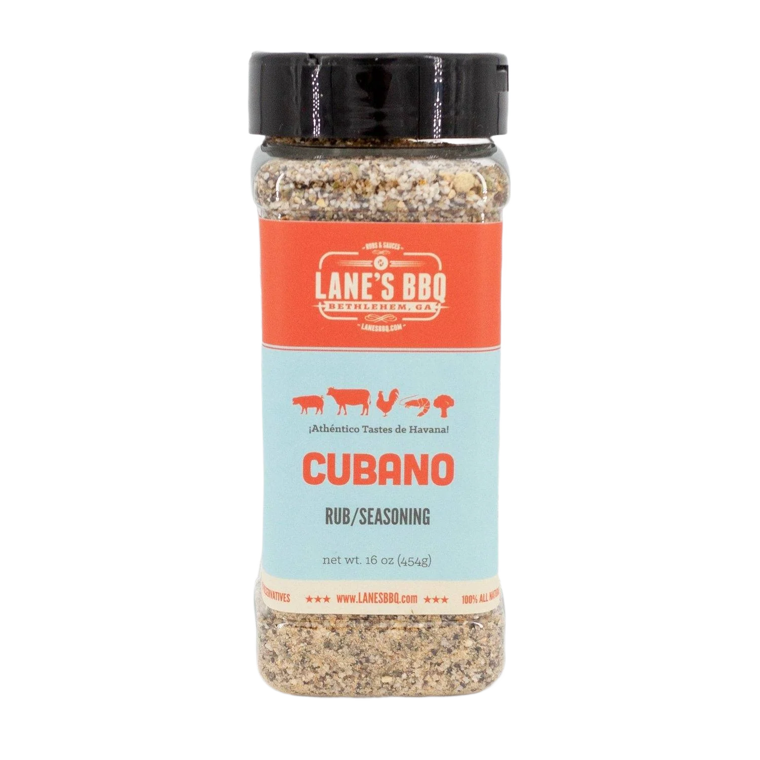 Fashionable Lane’s Cubano Rub 16 oz. Outstanding