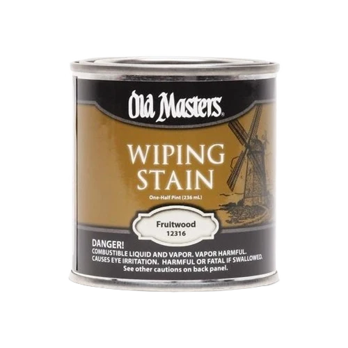 Next-Generation Old Masters Fruitwood Oil Base Wiping Stain 1 2 Pint Powerful