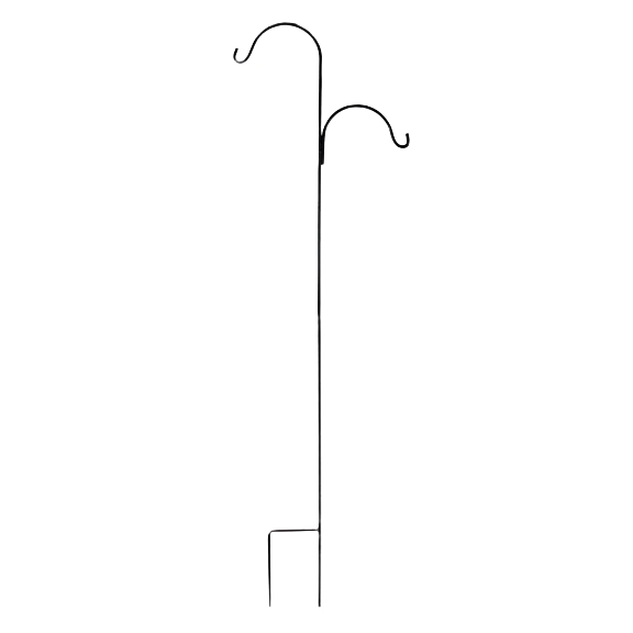 Specialty Border Concepts Black Double Crane Off Set Round Hook 7 ft. 4 in. Outstanding