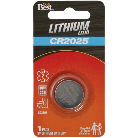 Detailed Do it CR2025 Lithium Coin Cell Battery High-Performance