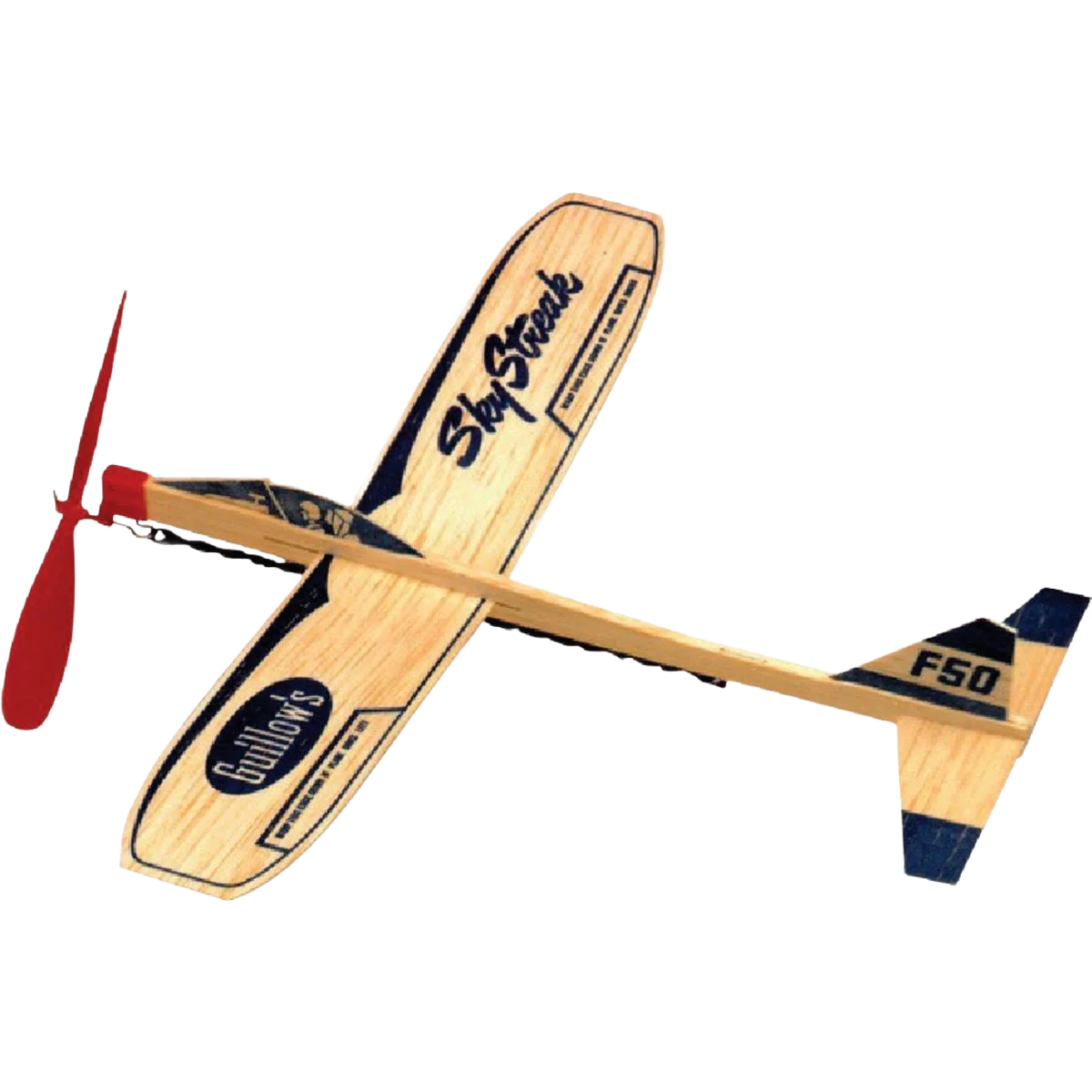 Crafted Guillow’s Sky Streak Balsa Wood Glider Plane Minimalist