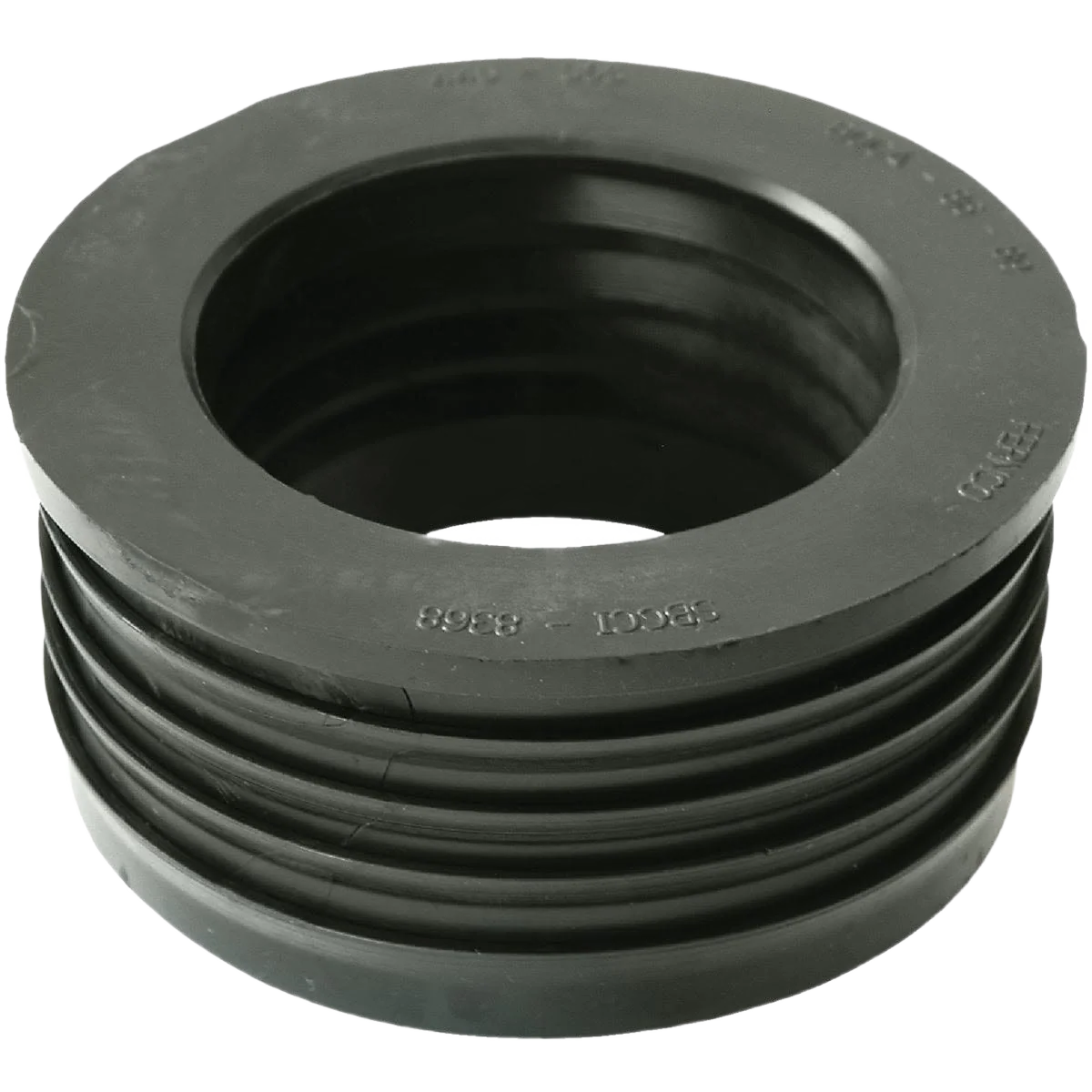 Traditional Fernco DWV Sewer and Drain PVC Iron Pipe Hub Adapter 4 In x 3 In. Exceptional