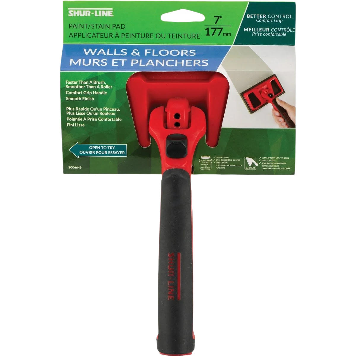 Lightweight Linzer Pro Edge 7 Pad Painter Natural