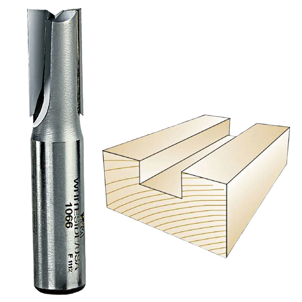 Sophisticated Whiteside Straight Bit 1 2 in. SH x 1 2 in. CD x 1 in. CL Elegant