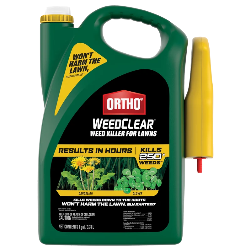 Luxury Ortho WeedClear Weed Killer Spray with Trigger for Lawns 1 gal. Versatile