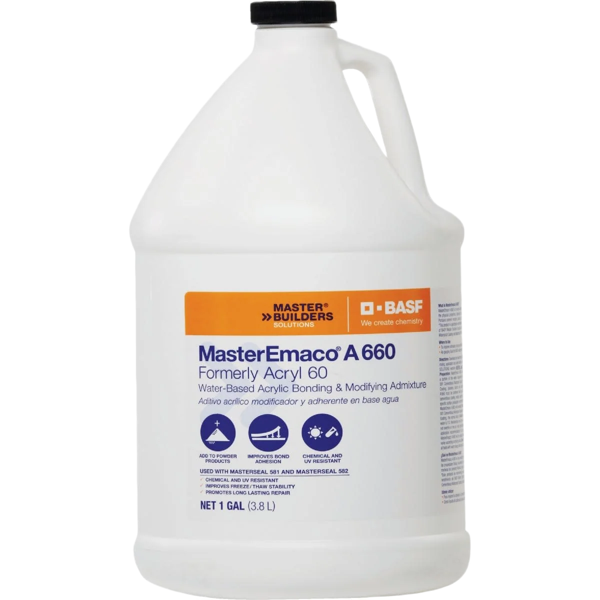 Advanced MasterEmaco Concrete Bonder Gallon Clean