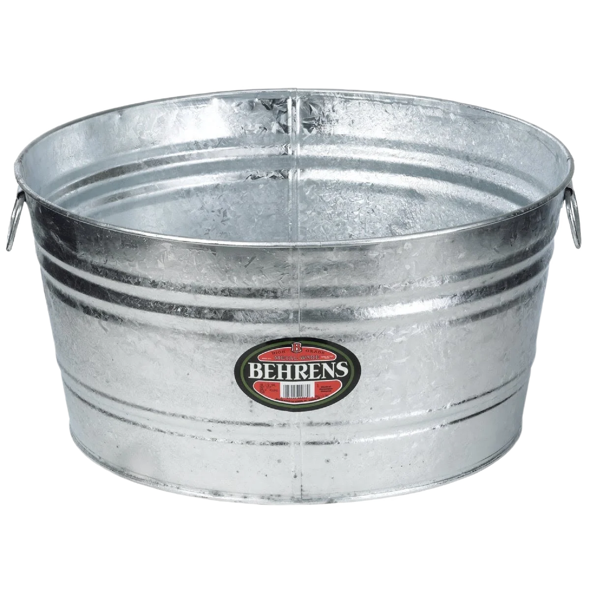 Clean Behrens Hot-Dipped Round Utility Tub Efficient