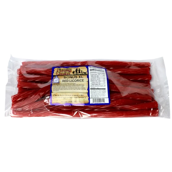 Natural Family Choice XL Red Licorice 22 oz. High-End
