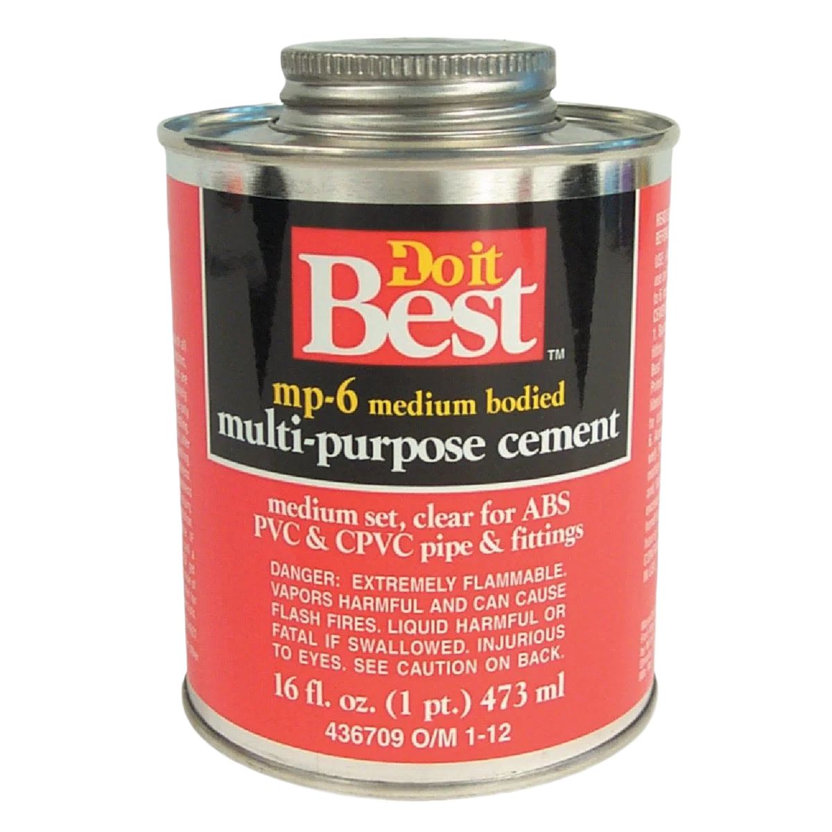 Environmentally Friendly Do it Clear Medium Bodied Multi-Purpose Cement 16 oz. Breathable