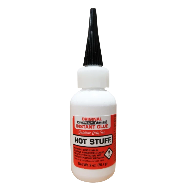 High-Performance Satellite City Thin Hot Stuff CA Glue 2 oz. Excellent