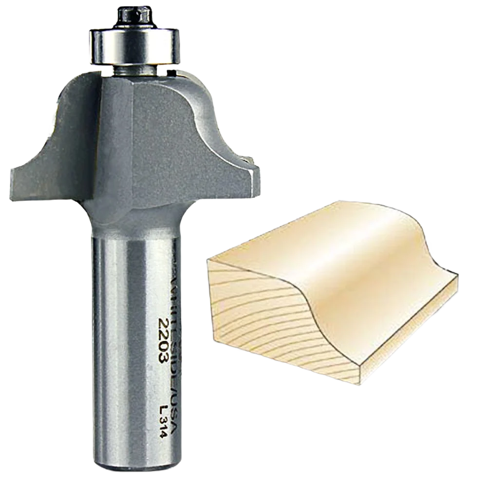 Innovative Whiteside Roman Ogee Bit 1 2 in. SH x 1 4 in. R Consistent