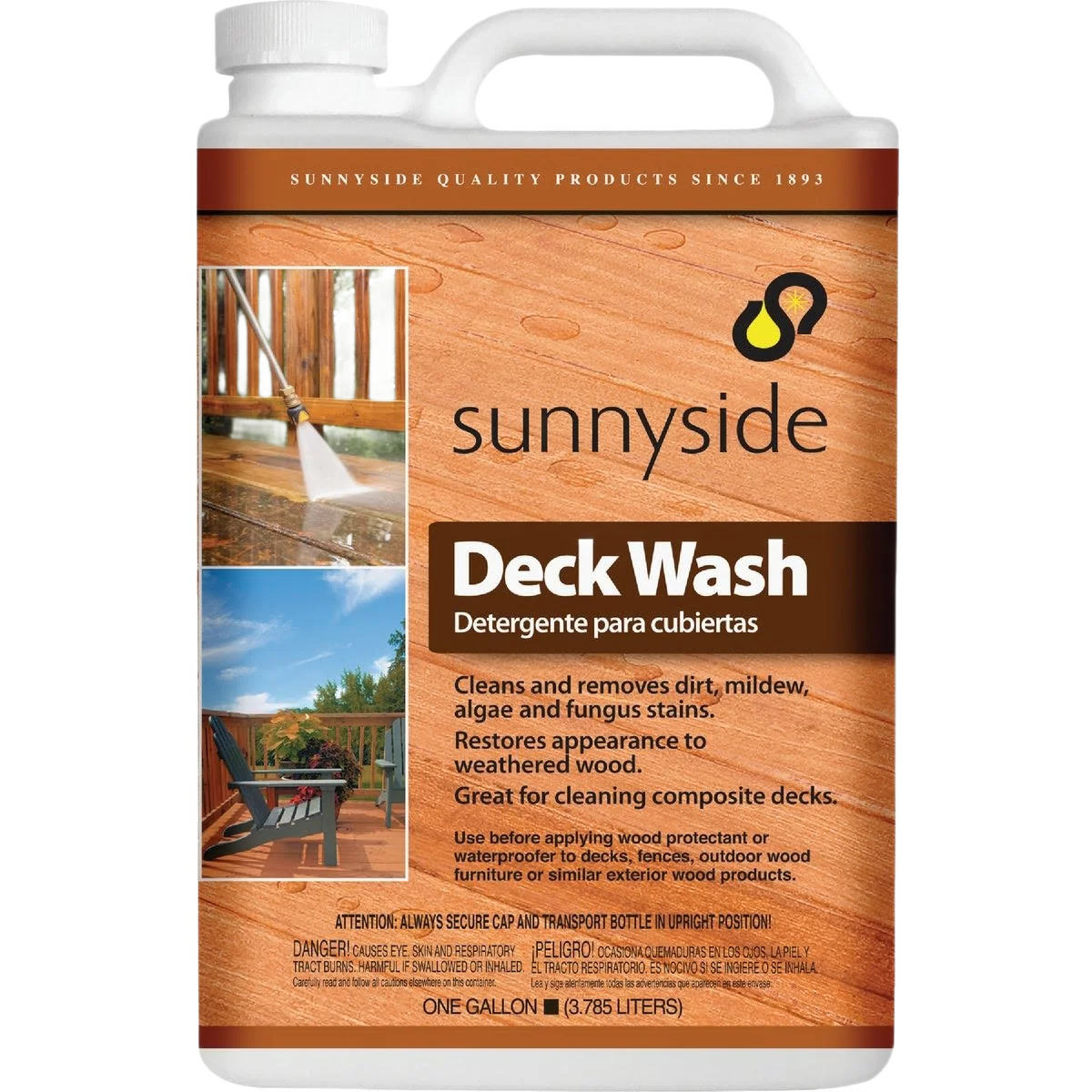 Consistent Sunnyside Deck Wash Gallon Original
