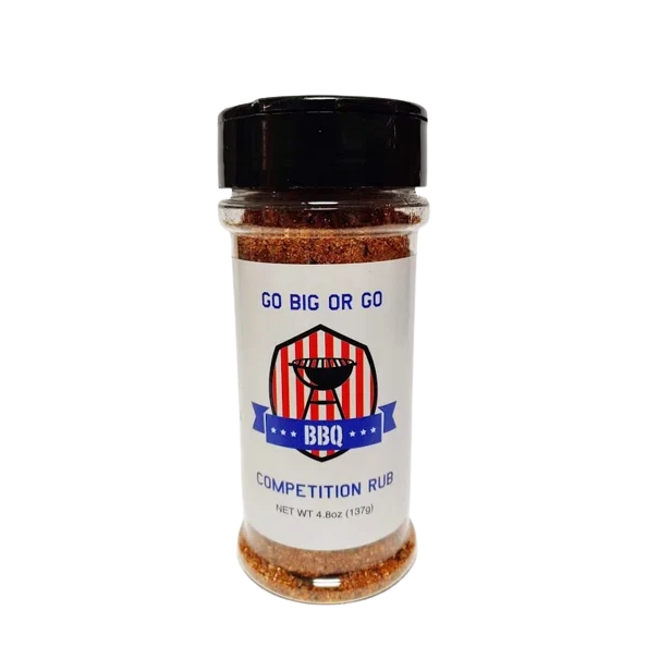 Selected Go Big or Go BBQ Competition BBQ Rub 4.8 oz. Original Design