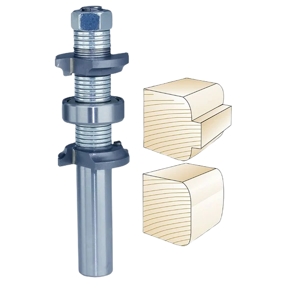 Innovative Whiteside Double Roundover Bit 1 2 in. SH x 1 8 in. R Exceptional