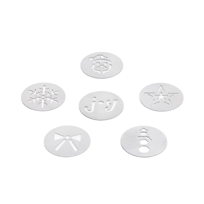 Easy-to-Use OXO Christmas Cookie Press Disk Set Efficient