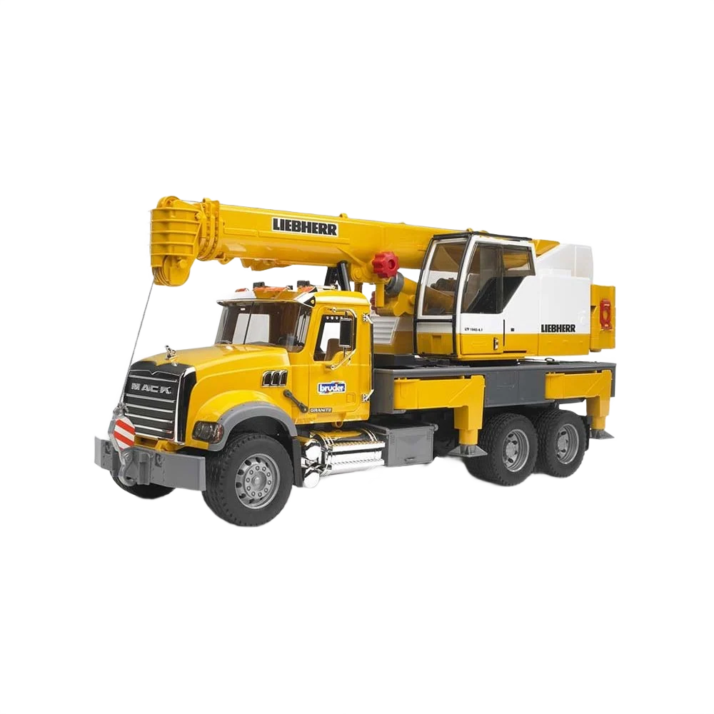 Secure Bruder MACK Granite Liebherr Crane Truck Exclusive