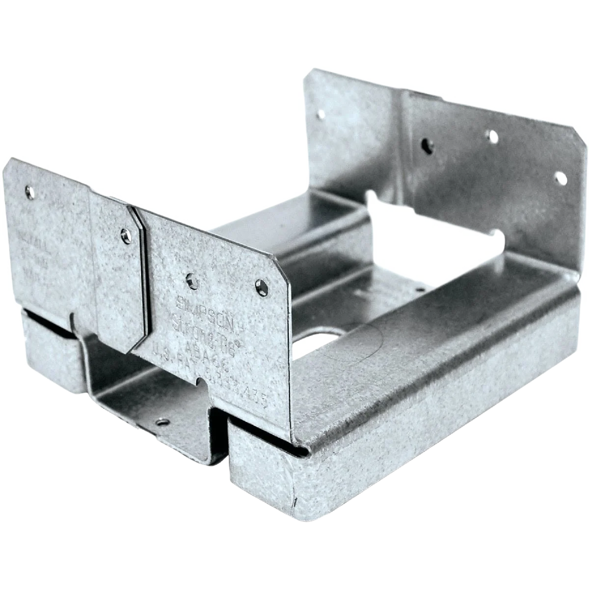 Natural Simpson Strong-Tie 6 x 6 In. Aba Post Base Safe