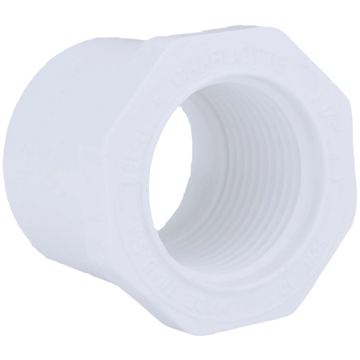 Durable Charlotte Pipe Schedule 40 PVC Bushing 1-1 4 In. SPG x 1 In. FPT Classic