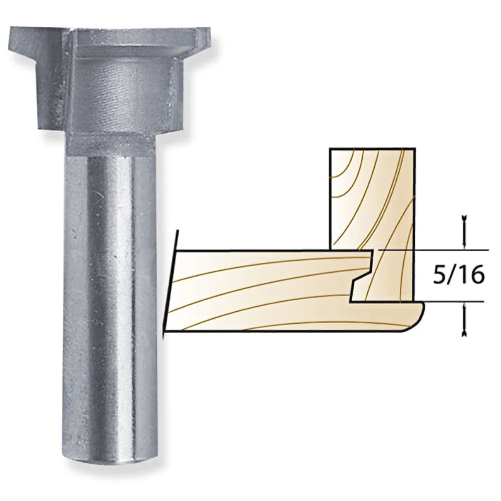 Certified Whiteside Locking Drawer Glue Joint Bit 1 2 in. SH x 1 2 in. CL x 1 in. LD Next-Generation