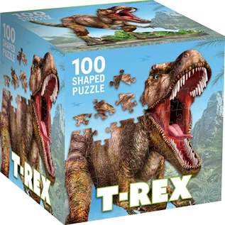 Carefully Designed MasterPieces T-Rex – 100 Shaped Pieces Innovative