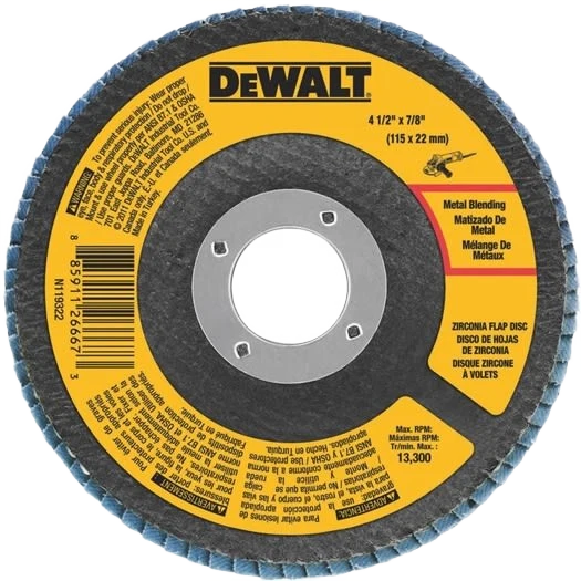 Proven DEWALT 4-1 2 x 7 8 60-Grit Zirconia T29 Flap Disc Fashionable