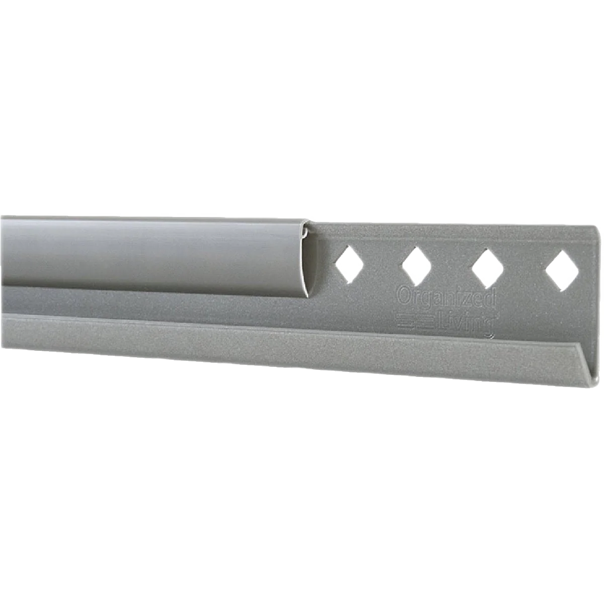 Verified domRail Nickel Hanging Rail 78 in. Soft