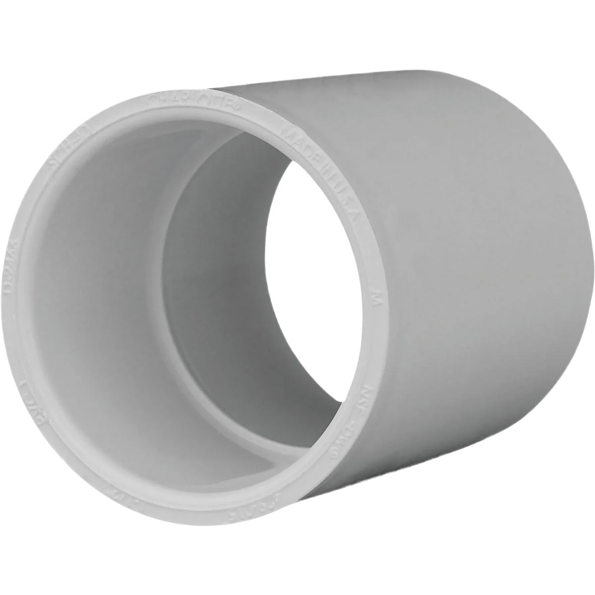 Next-Generation Charlotte Pipe 1-1 2 In. Schedule 40 PVC Coupling Lightweight
