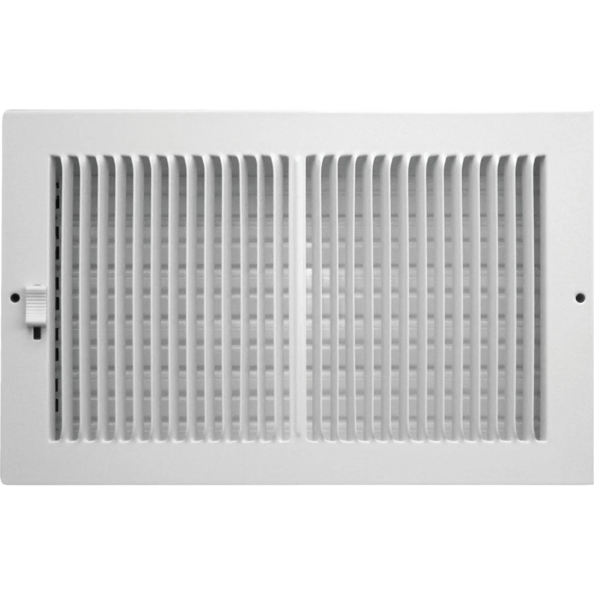 Secure Accord Ventilation 6 in. x 10 in. Baseboard Register White Optimized