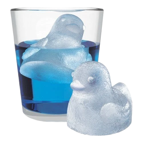 Soft TrueZoo Quack the Ice Silicone Ice Cube Tray 6 Count Premium Material