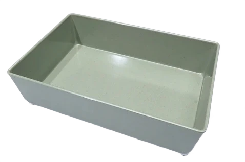 Eco-Friendly Unclutr Sage Organizing Tray 6 x 9 Relaxed
