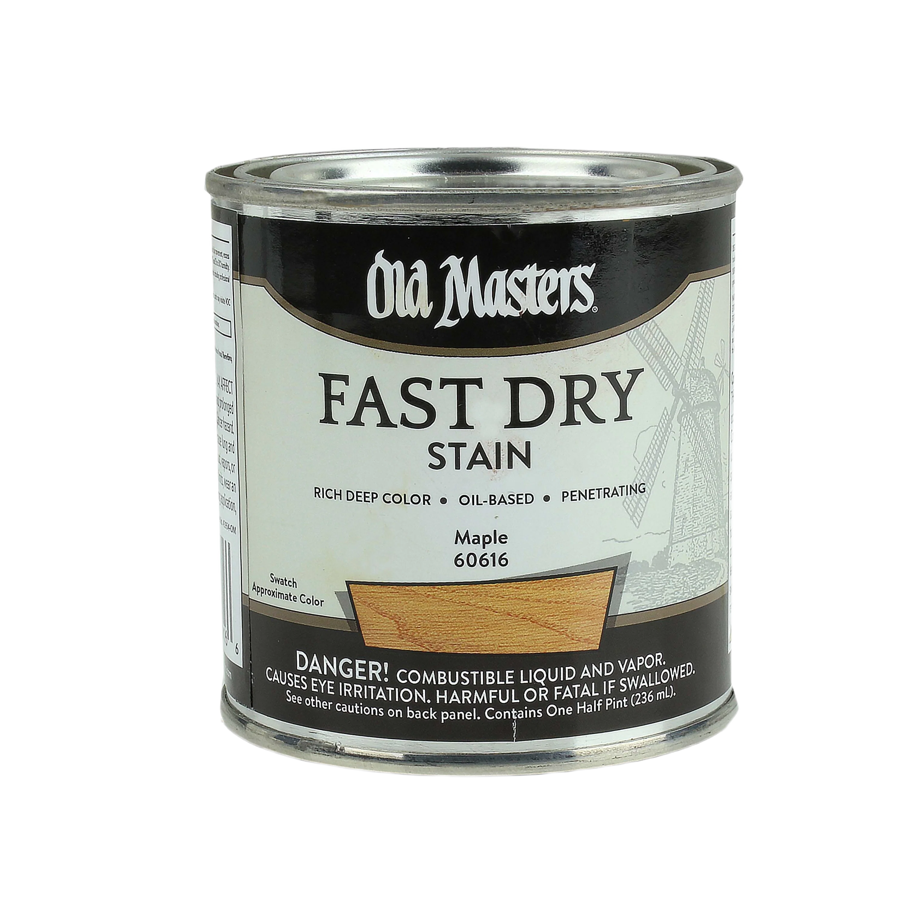 Fashionable Old Masters Maple Fast Dry Stain 1 2 Pint First-Class