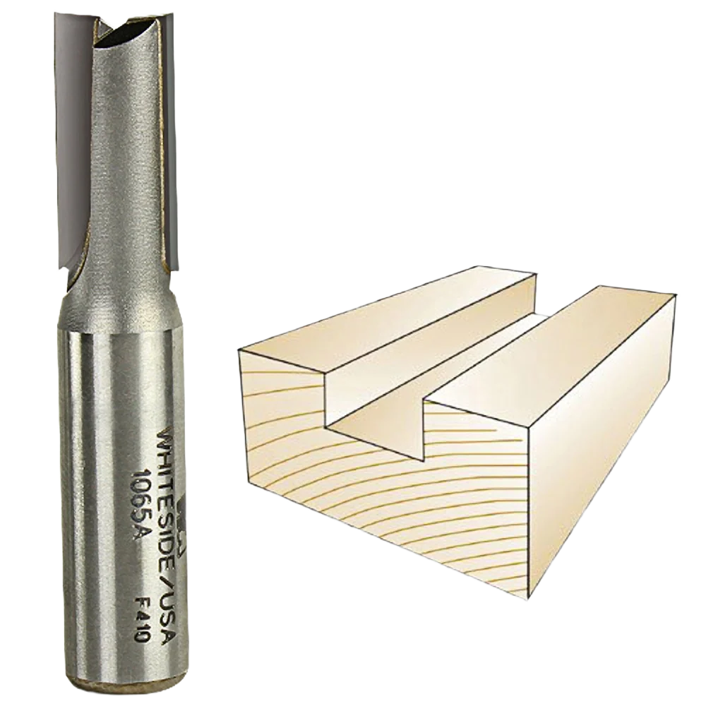 Elite Whiteside Straight Plywood Bit 1 2 in. SH x 31 64 in. CD x 1 in. CL Contemporary